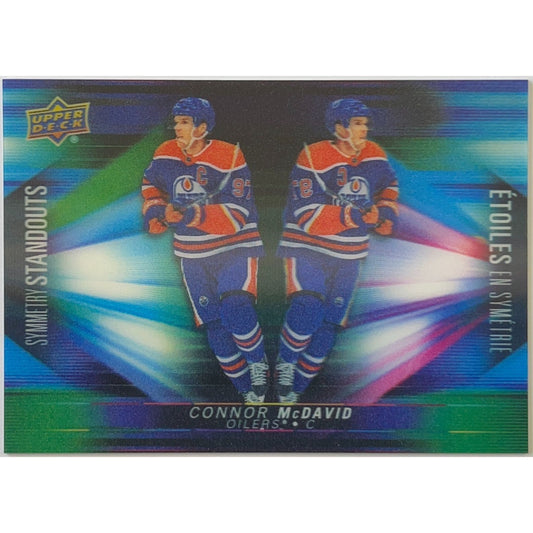 2023-24 Tim Hortons Connor McDavid Symmetry Standouts 3D Lenticular