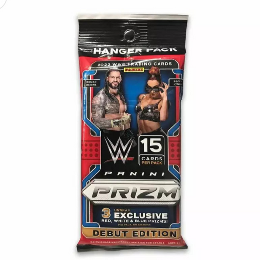 2022 Panini Prizm WWE Wrestling Debut Edition Cello Pack