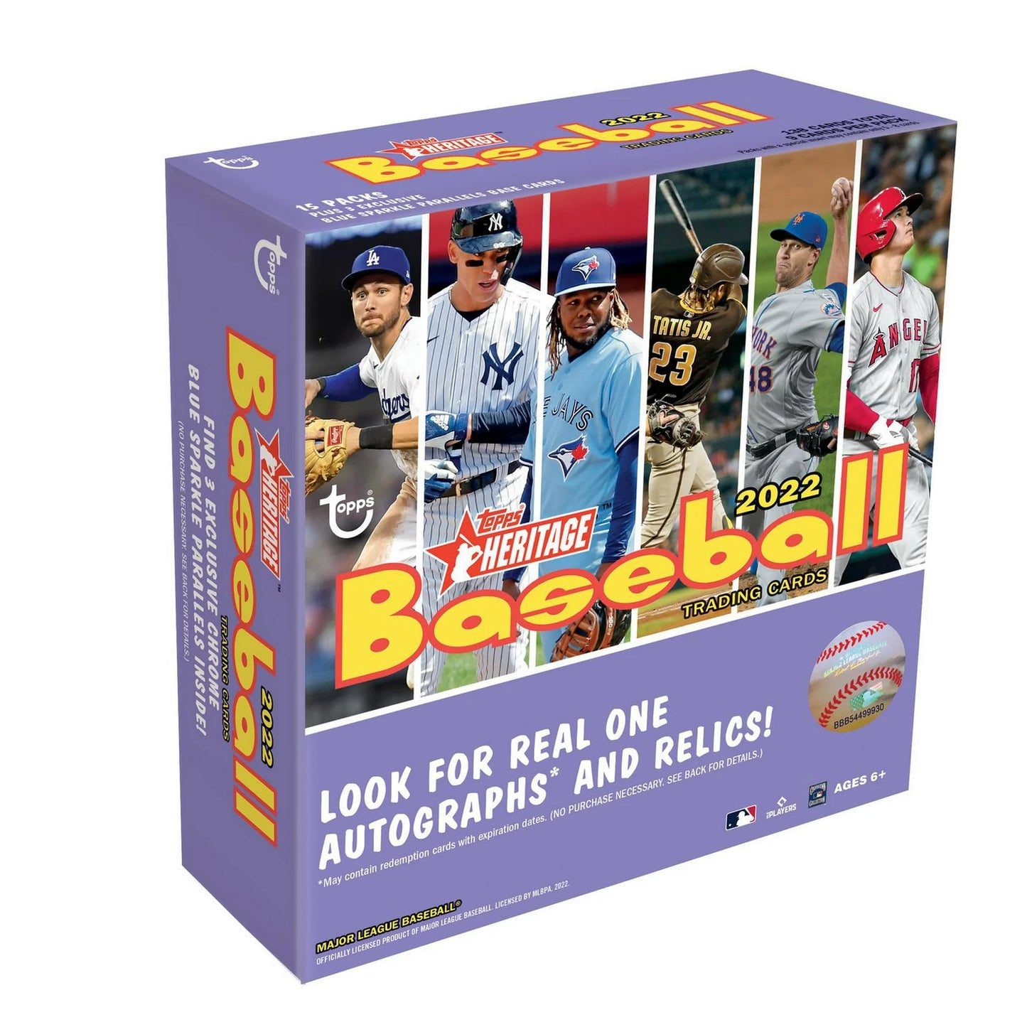 2022 Topps Heritage MLB Baseball Mega Box