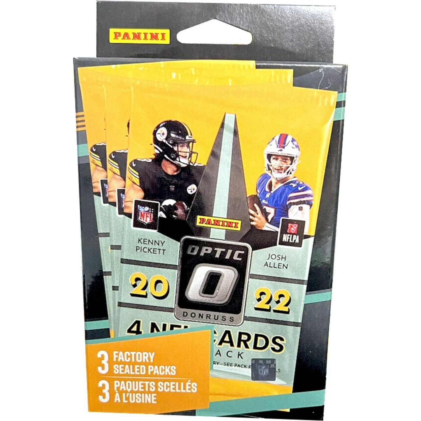 MJ Holdings 2022 Panini Optic NFL Football Hanger Pack Box | Local Legends Cards & Collectibles