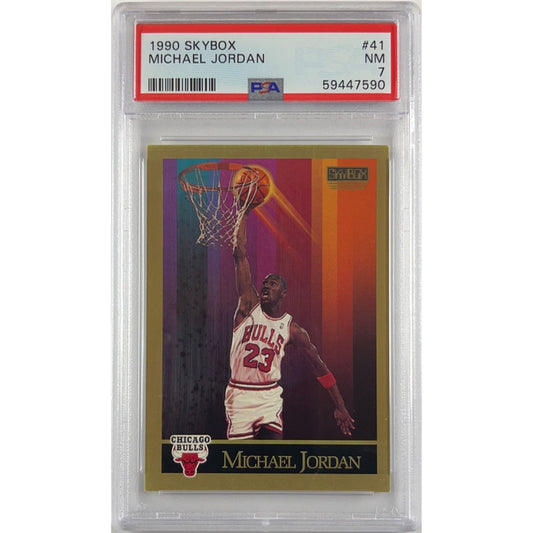 1990-91 Skybox Michael Jordan PSA 7 NM