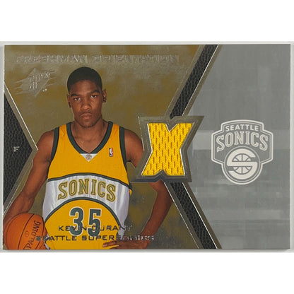 2007-08 SPX Kevin Durant Freshman Orientation Rookie Jersey Patch