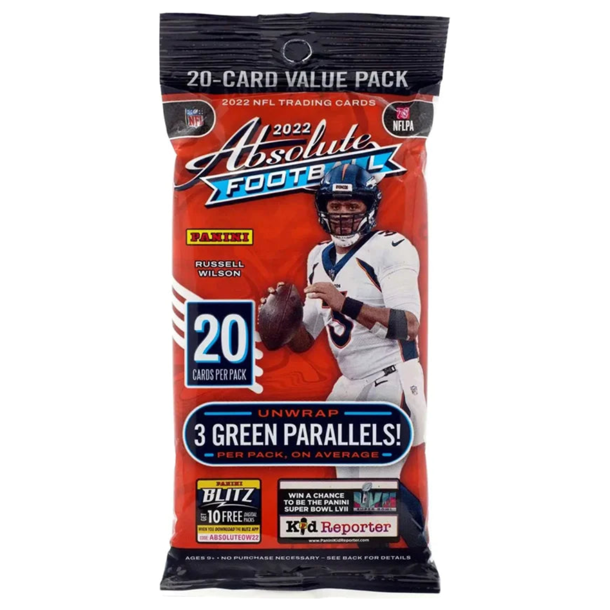 2022 Panini Absolute NFL Football Value Fat Pack | Local Legends Cards & Collectibles