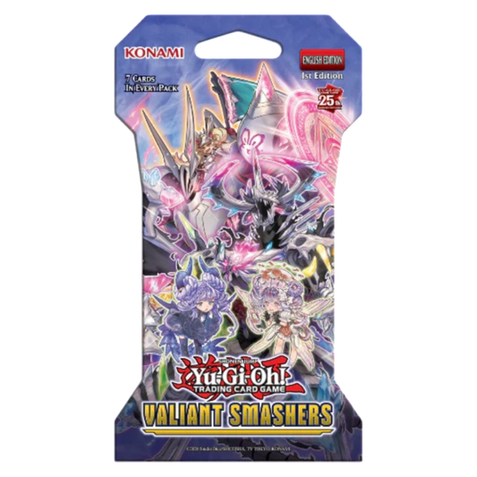 Yu-Gi-Oh! Konami Valiant Smashers 1st Edition Sleeved Pack | Local Legends Cards & Collectibles