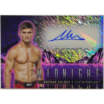 2024 Topps Midnight Movsar Evloev Horizon Signatures /12