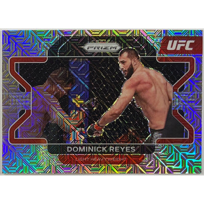 2022 Prizm Dominick Reyes Silver Mojo Prizm 25/25