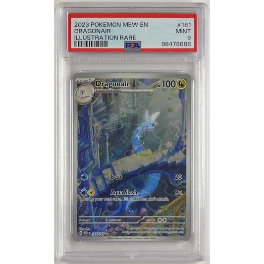 Dragonair Holo Illustration Rare 181/165 PSA 9 MINT