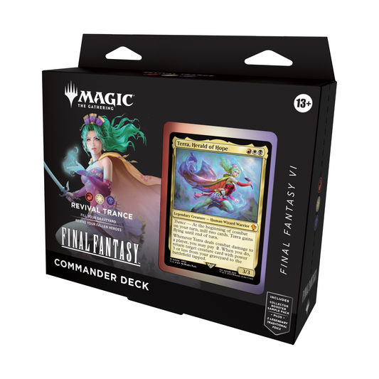 Magic: The Gathering Final Fantasy Revival Trance Commander Deck | Local Legends Cards & Collectibles