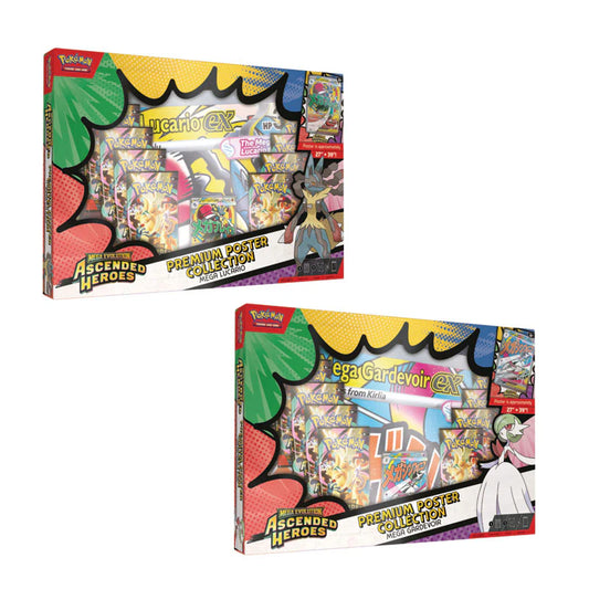 (THOR) Pokémon Ascended Heroes Premium Poster Collection Box | Local Legends Cards & Collectibles