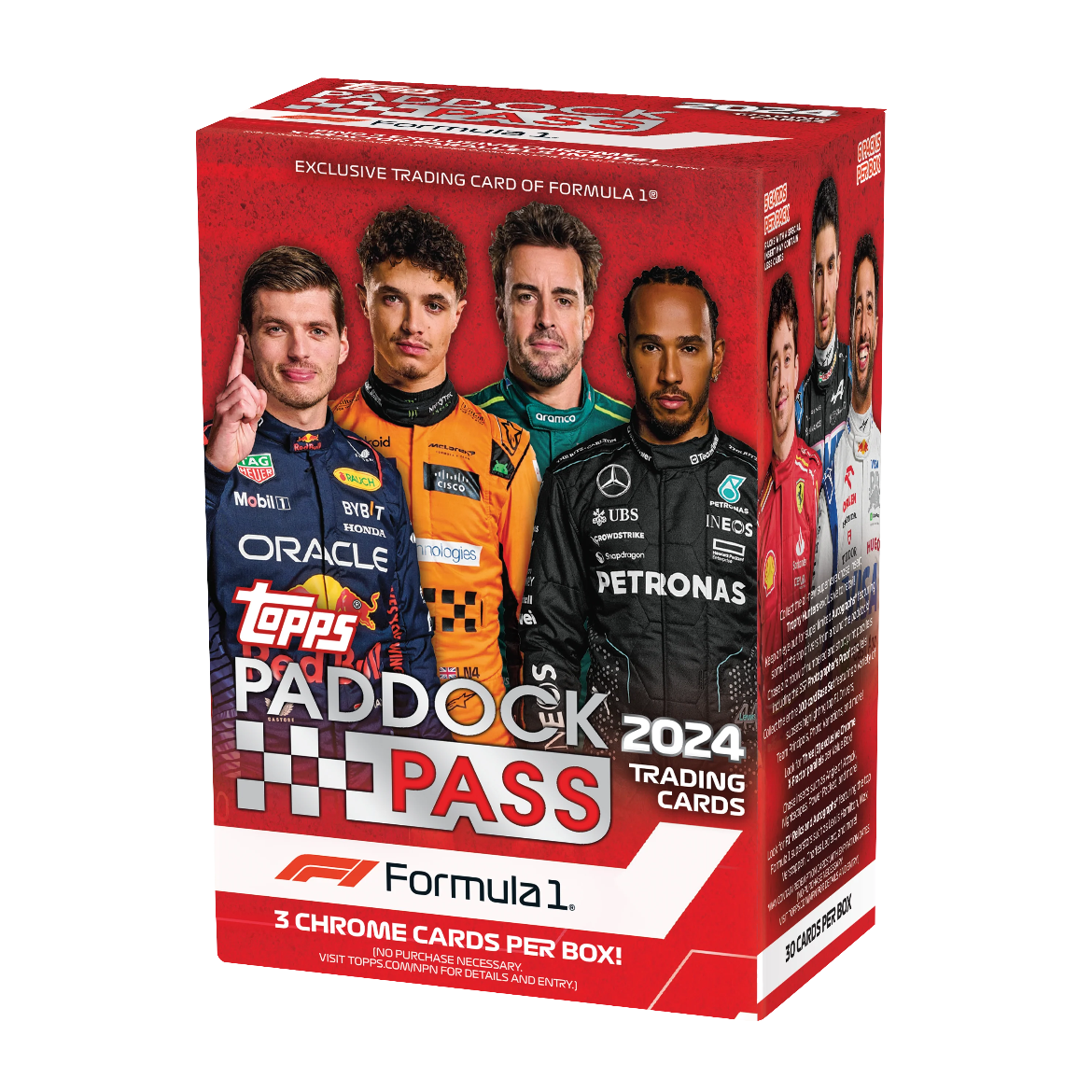 2024 Topps Formula 1 Racing Paddock Pass Blaster Box