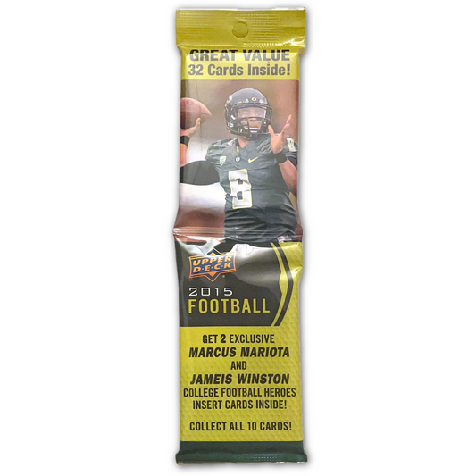 2015 Upper Deck Football Value Hanger Pack