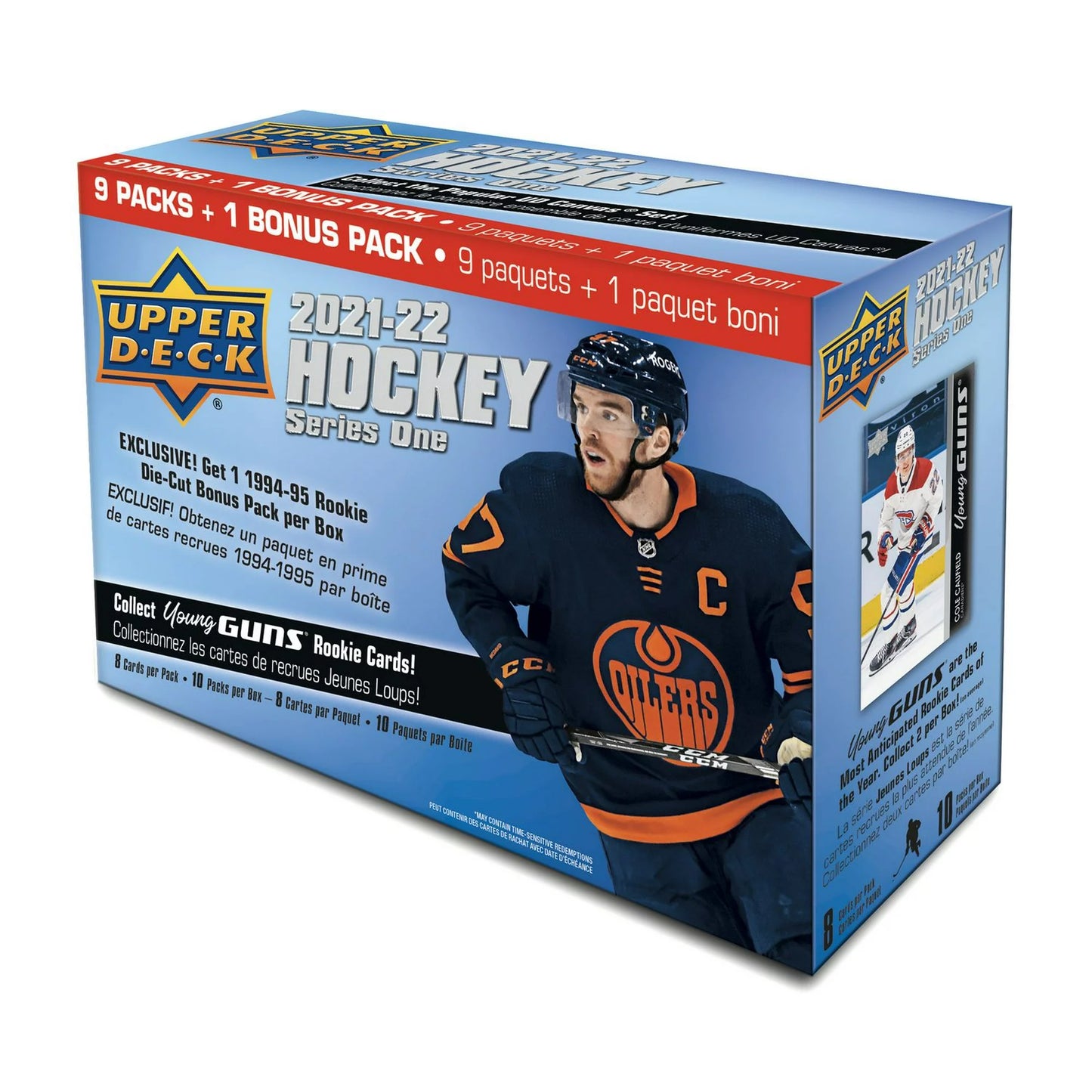 2021-22 Upper Deck Series 1 NHL Hockey Mega Box