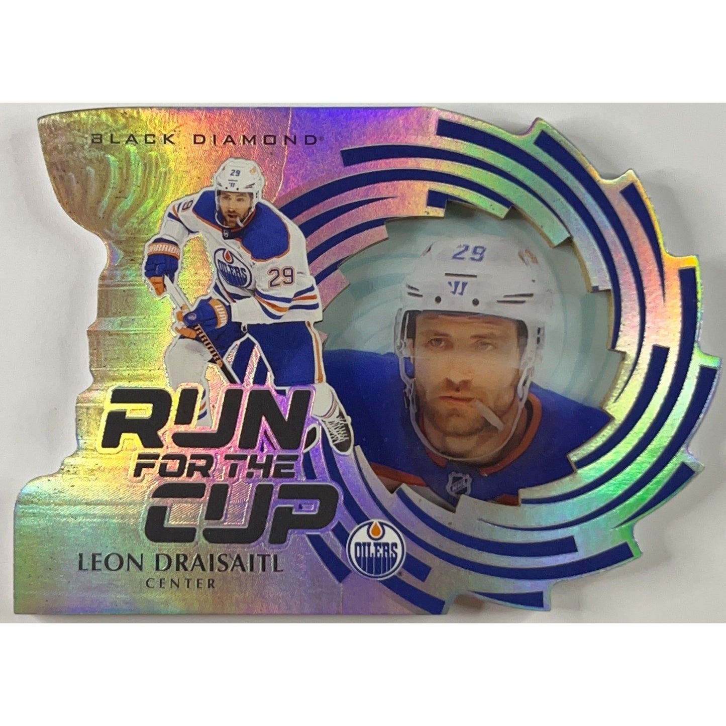 2023-24 Black Diamond Leon Draisaitl Run For The Cup /99