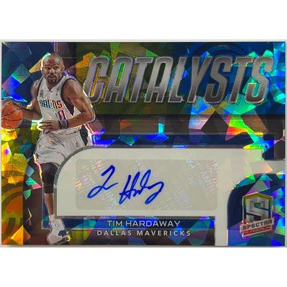 2022-23 Spectra Tim Hardaway Catalysts Prizm Auto /49