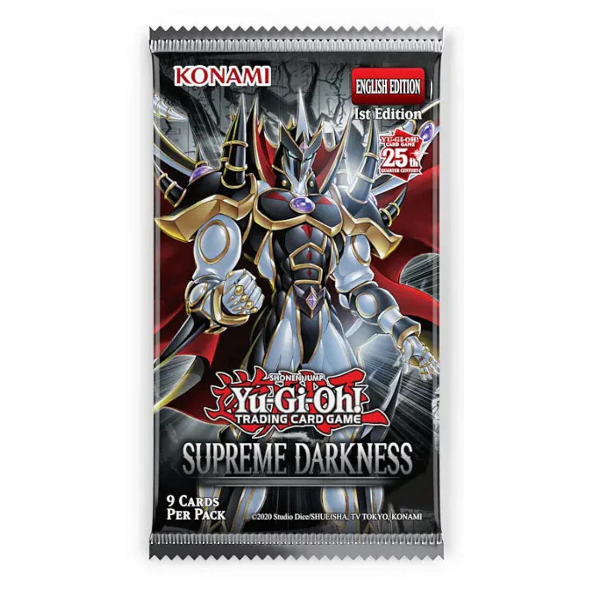 Yu-Gi-Oh! Konami Supreme Darkness 25th Anniversary 1st Edition Pack