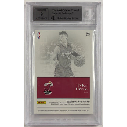 2019-20 Panini Encased Tyler Herro Rookie Patch Auto /99