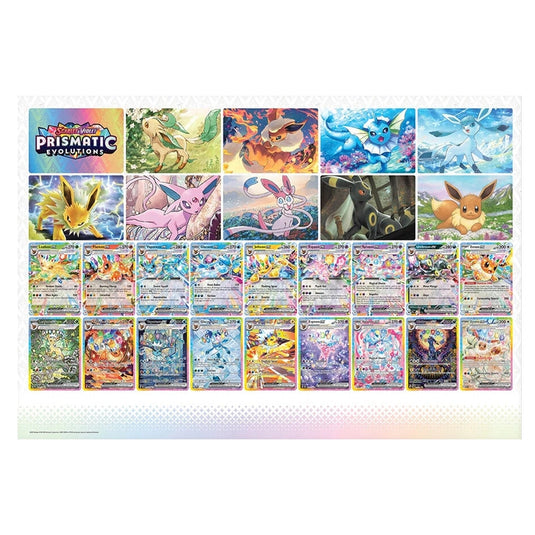 Pokémon Prismatic Evolutions Poster Collection Box | Local Legends Cards & Collectibles