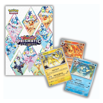 Pokémon Prismatic Evolutions Poster Collection Box | Local Legends Cards & Collectibles