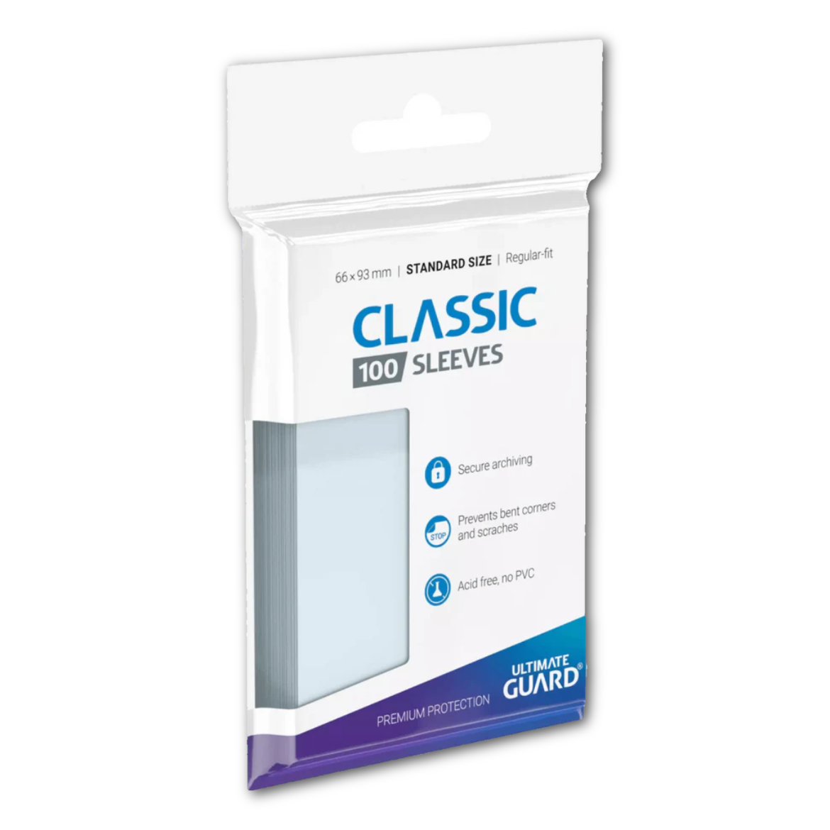 Ultimate Guard Classic Soft Standard Card Premium Sleeves - 100ct