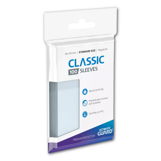 Ultimate Guard Classic Soft Standard Card Premium Sleeves - 100ct