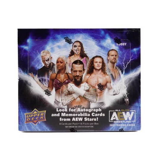 2022 Upper Deck AEW Wrestling Hobby Box