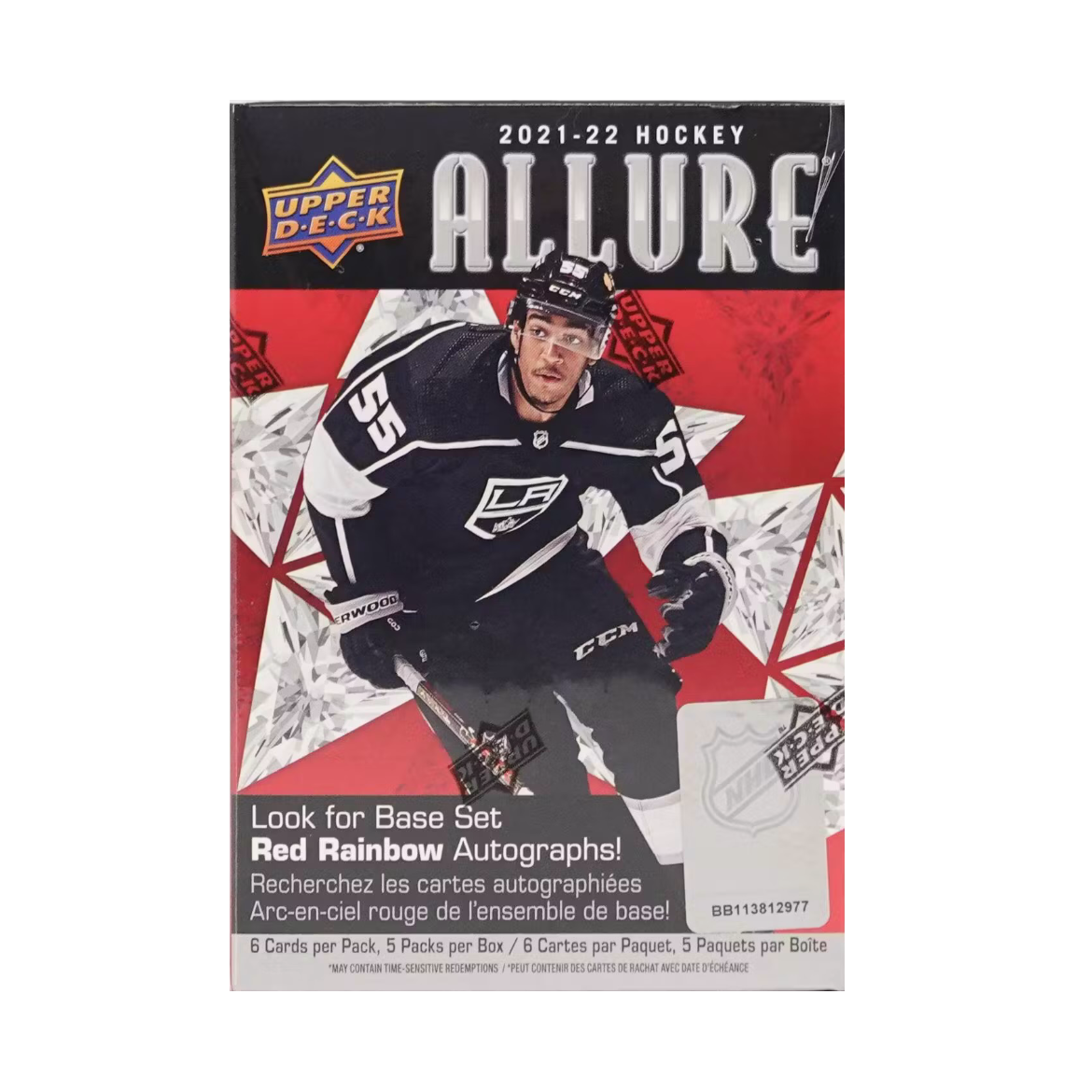 2021-22 Upper Deck Allure NHL Hockey Blaster Box