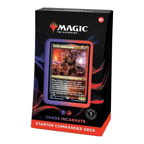 Magic: The Gathering Starter Commander Deck Chaos Incarnate | Local Legends Cards & Collectibles