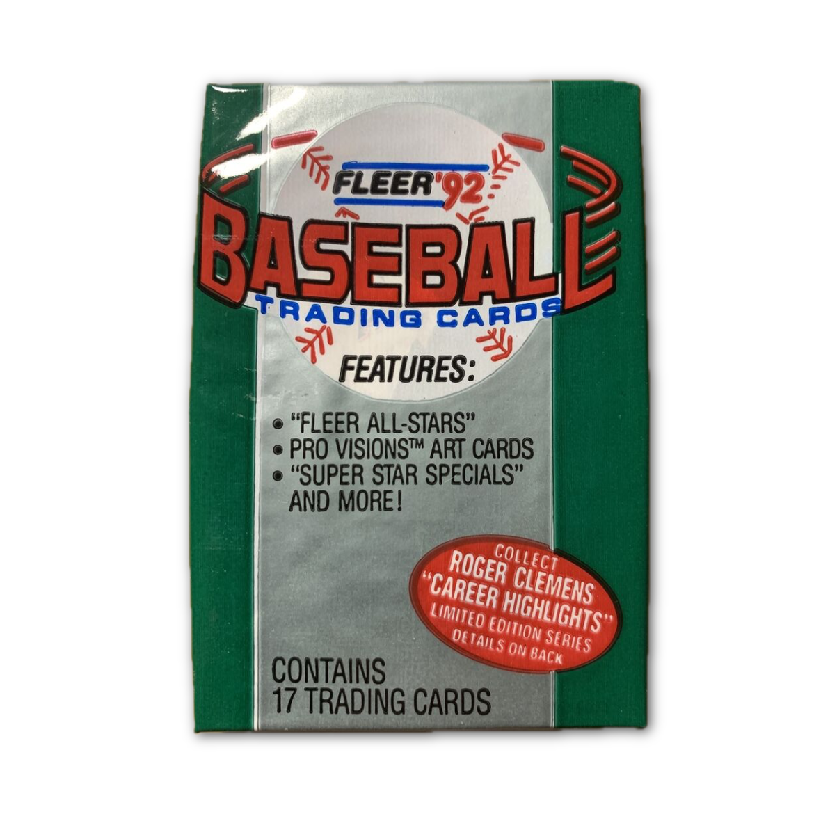 1992 Fleer MLB Baseball Hobby Pack