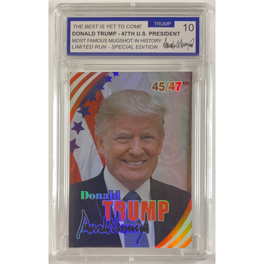 Donald Trump “45th/47th” Holo TRUMP 10