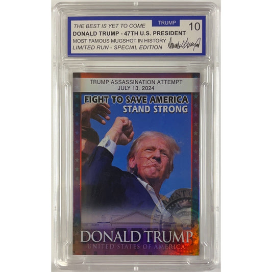 Donald Trump “Trump Assassination Attempt” Holo TRUMP 10