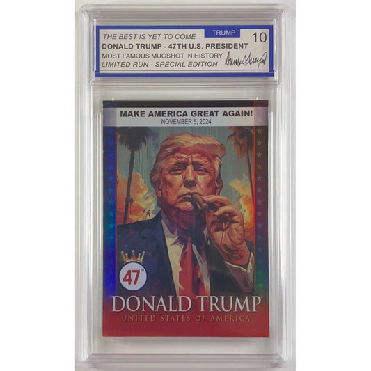 Donald Trump “47th” Holo Limited Run TRUMP 10