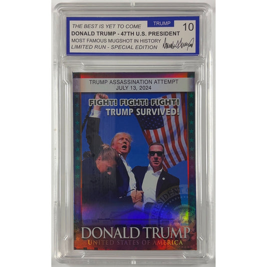 Donald Trump “Trump Survived” Holo TRUMP 10