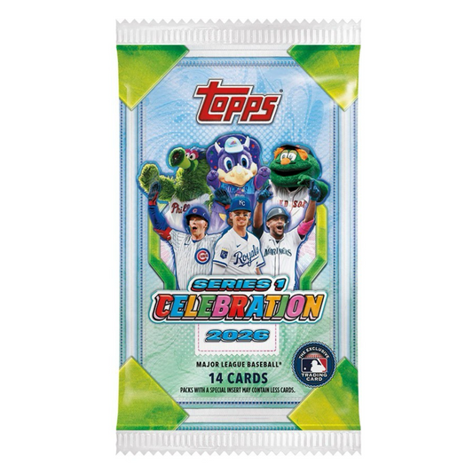 2026 Topps Series 1 Celebration MLB Baseball Retail Pack | Local Legends Cards & Collectibles