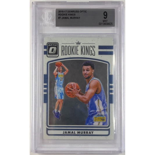 2016-17 Donruss Optic Jamal Murray Rookie Kings BECKETT 9 MINT