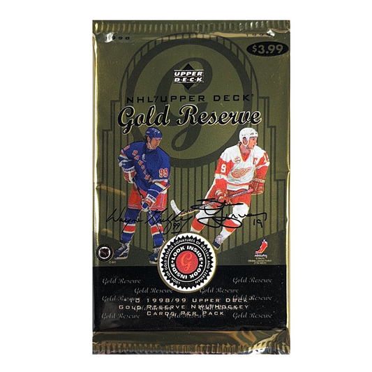 1998-99 Upper Deck Gold Reserve First Series NHL Hockey Hobby Pack