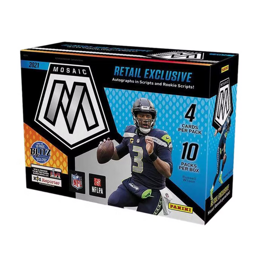 2021 Panini Mosaic NFL Football Target Exclusive Mega Box