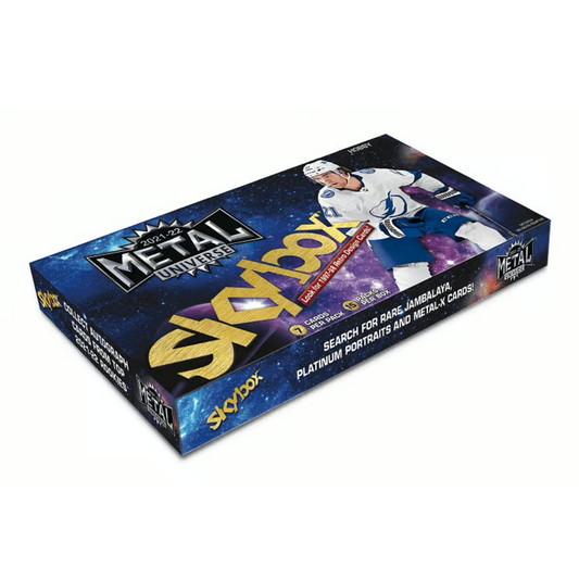 2021-22 Skybox Metal Universe Hockey Hobby Box | Local Legends Cards & Collectibles