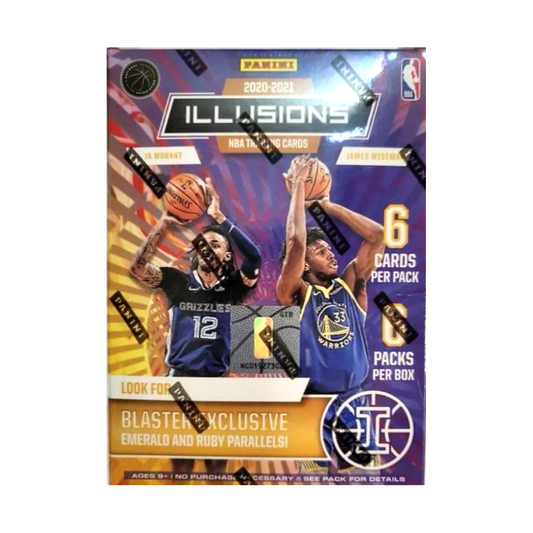 2020-21 Panini Illusions NBA Basketball Blaster Box