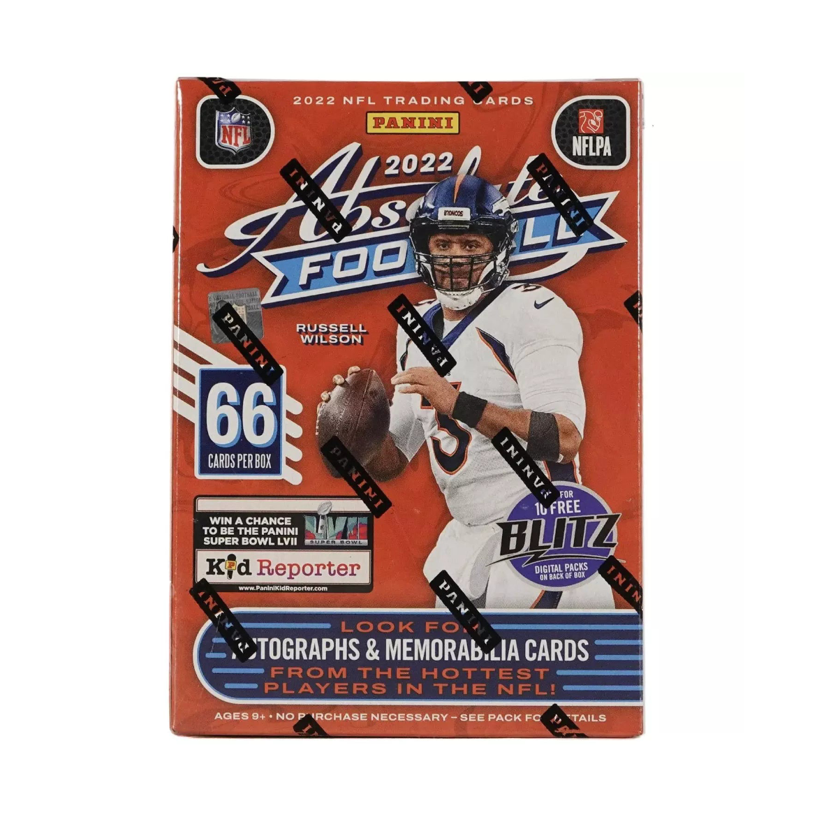 2022 Panini Absolute NFL Football Blaster Box