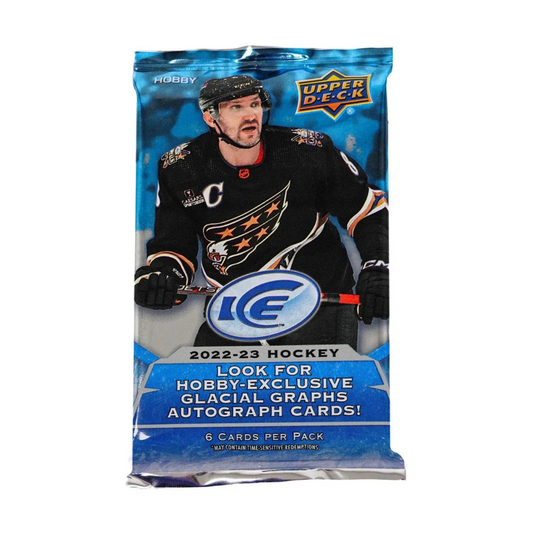 2022-23 Upper Deck ICE NHL Hockey Hobby Pack