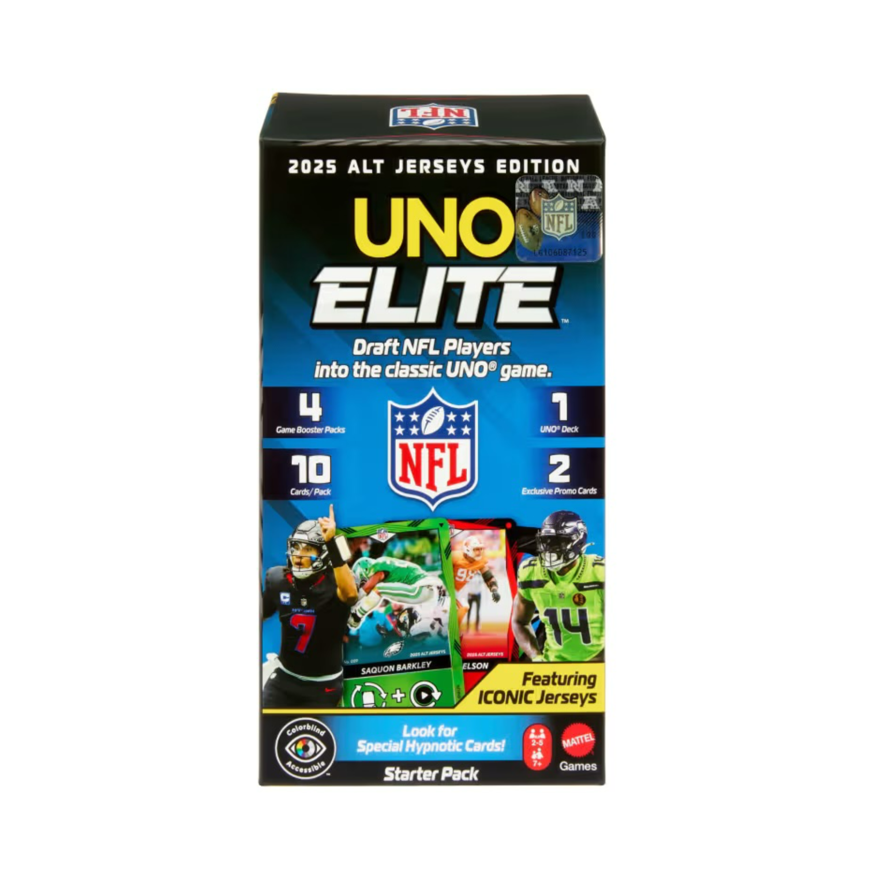 2025 UNO Elite Alt Jerseys NFL Football Edition Box | Local Legends Cards & Collectibles