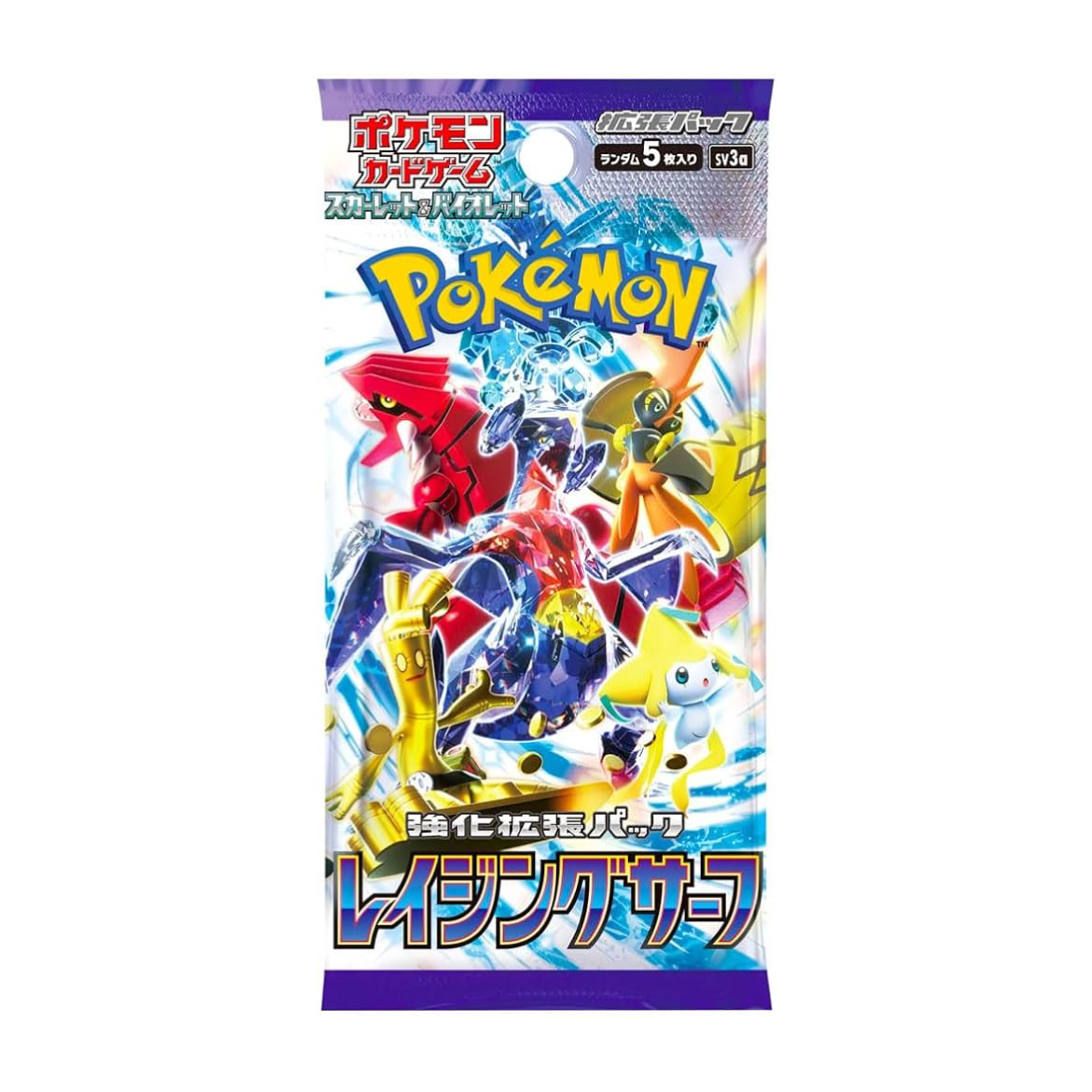 Japanese Pokémon Raging Surf sv3a Booster Pack