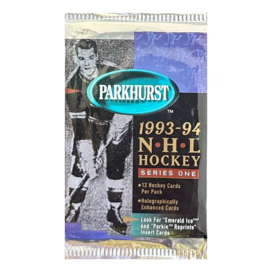 1993-94 Parkhurst Series 1 NHL Hockey Hobby Pack | Local Legends Cards & Collectibles