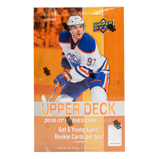 2016-17 Upper Deck Series 1 NHL Hockey Hobby Box