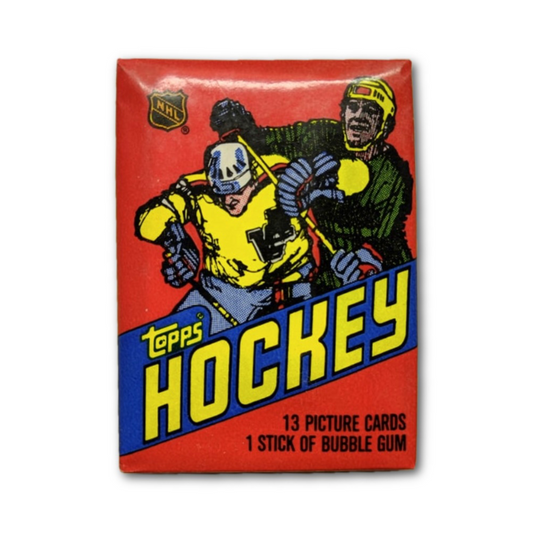 1981 Topps NHL Hockey Wax Pack