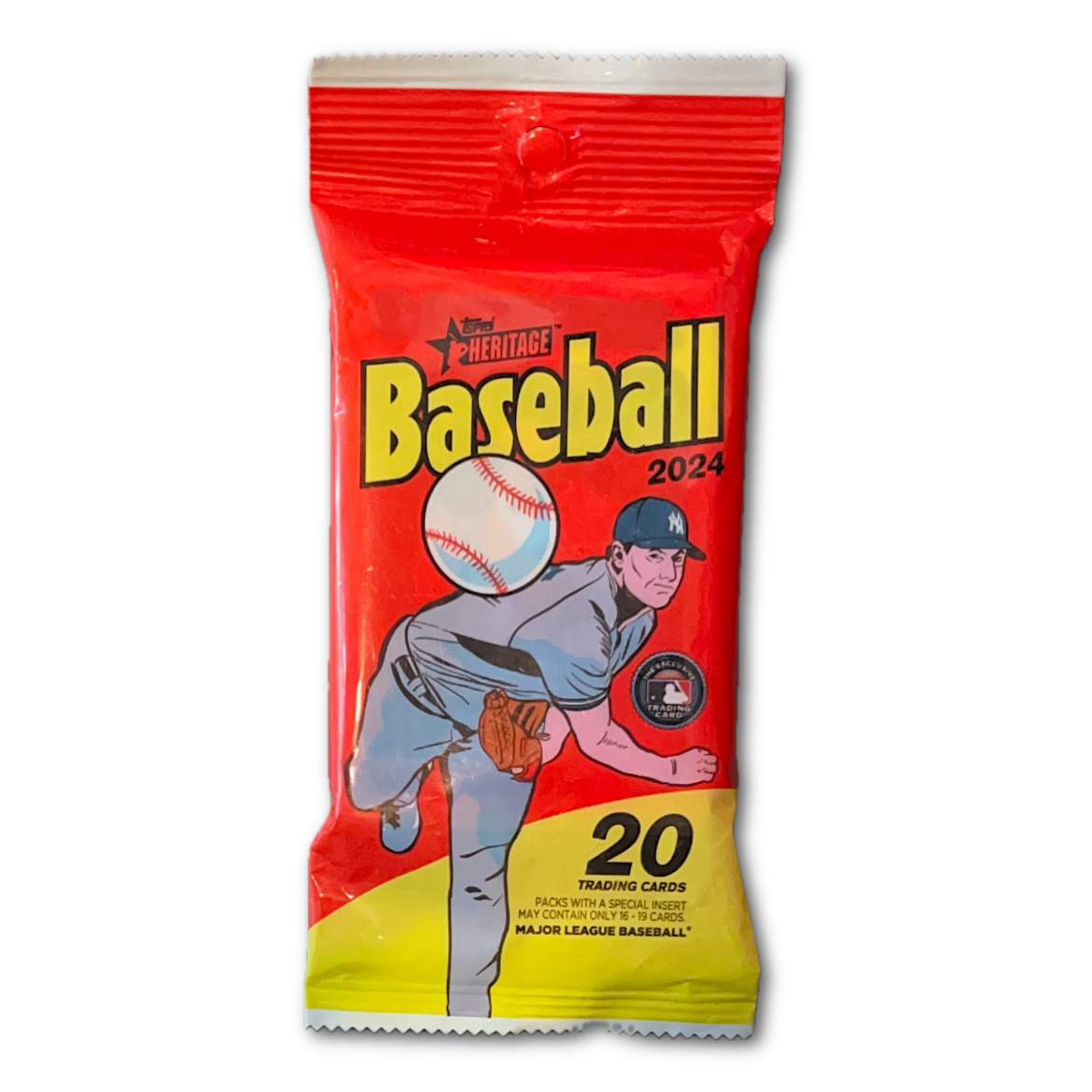 2024 Topps Heritage MLB Baseball Value Pack