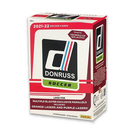 2021-22 Panini Donruss FIFA Road to Qatar Soccer Blaster Box