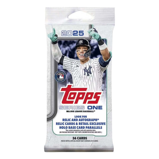 2025 Topps Series 1 MLB Baseball Hanger Value Pack