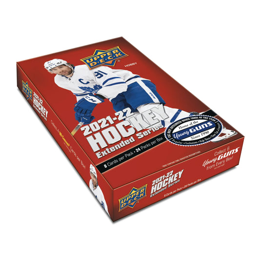 2021-22 Upper Deck Extended Series NHL Hockey Hobby Box