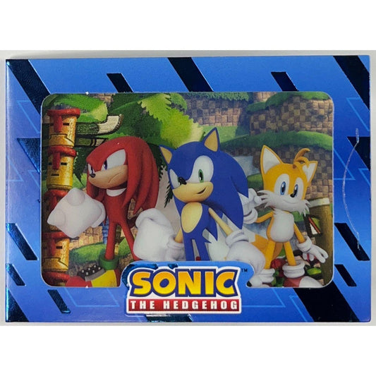 3D Booklet Sonic,Tails, Knuckles Non Holo Rare 13 | Local Legends Cards & Collectibles